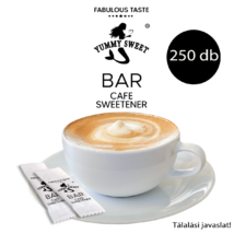 Yummy Sweet Bar Cafe kávéédesítő édesítőszer (5 g cukor kiváltására) 250 db-os dobozban - Aszpartám mentes, szukralóz mentes